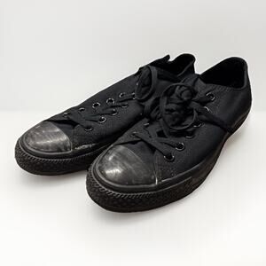 Converse Chuck Taylor All Star Low Top Black Monochrome M5039 - Men 7 / Women 9